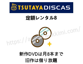 TSUTAYA DISCAS説明